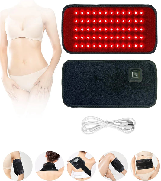 Gooowl 60 LEDs Red＆Infrared Light Therapy Belt 850nm 660nm